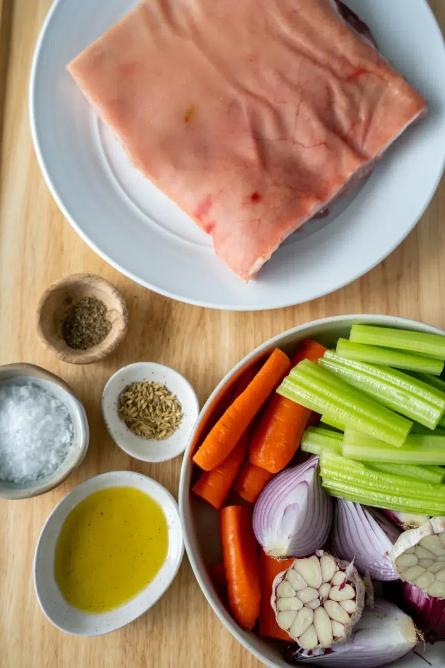 Crispy Pork Belly Recipe Ingredients