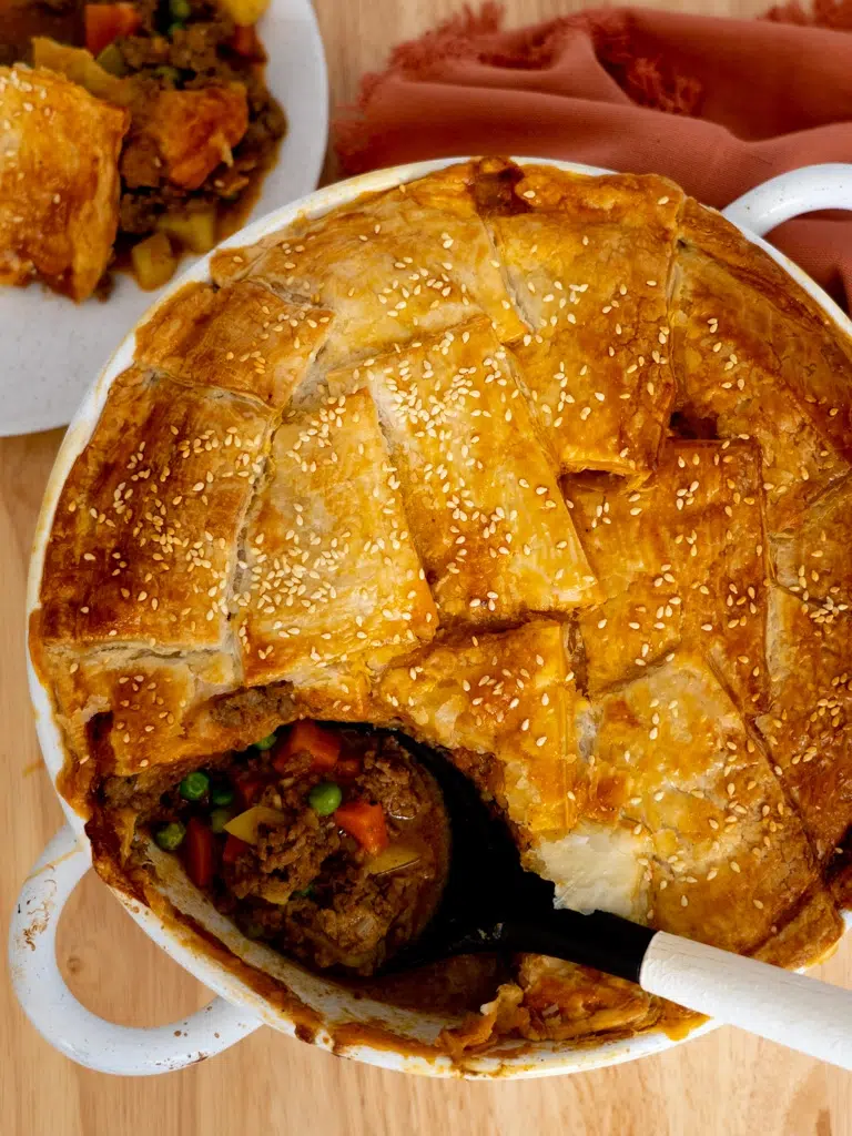 Family Beef and Potato Pie